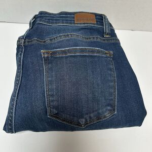 Judy Blue Hi-Rise Leopard Patch‎ Distressed Skinny Jeans Size 7/28 Style #82166